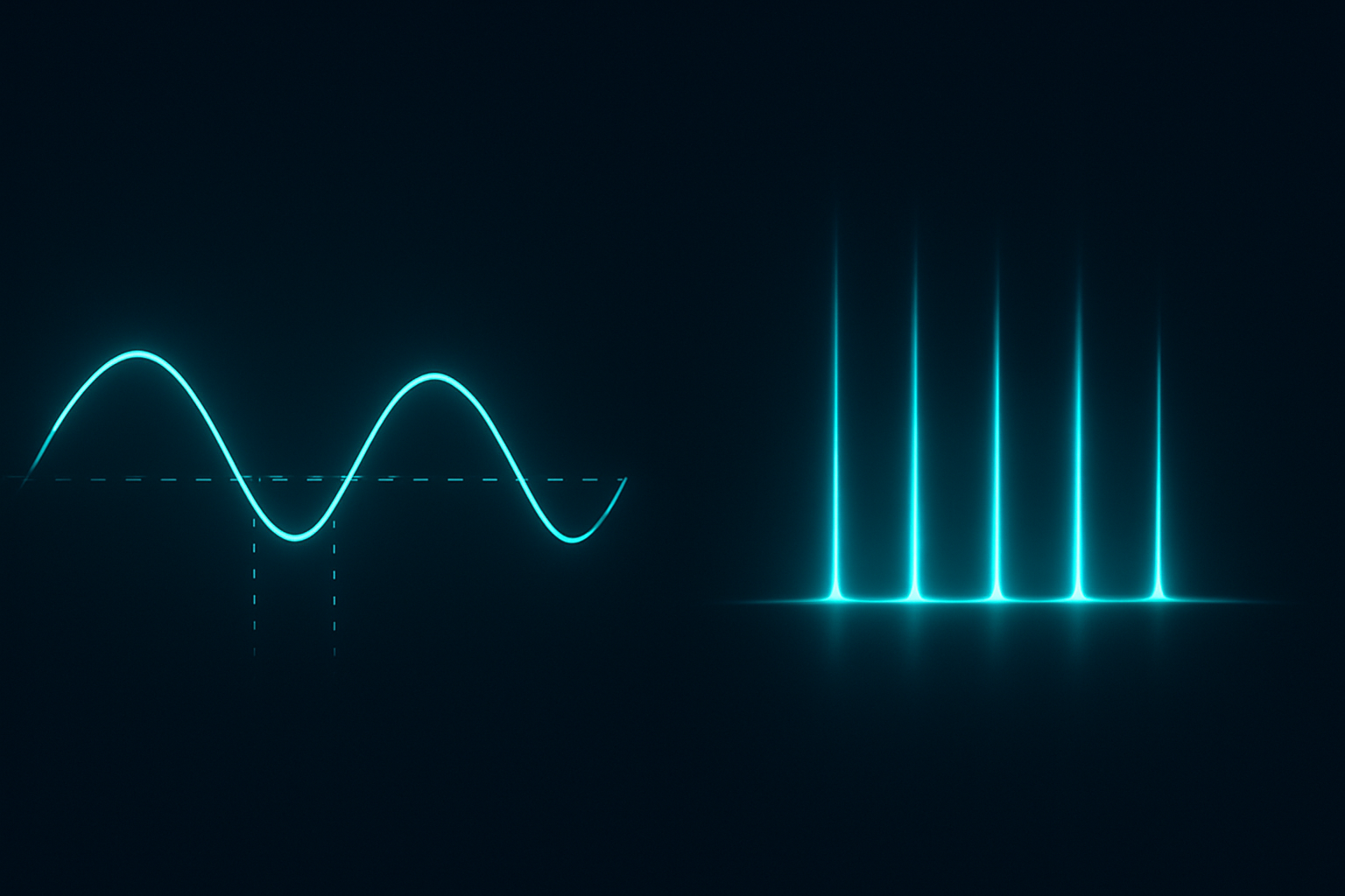 iToF phase wave vs dToF photon pulses